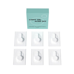 Electronic acne patch with red and blue light buttons acne removal patch with acne print water-based gel acne cleaning patch - V.I.P Digital Presence