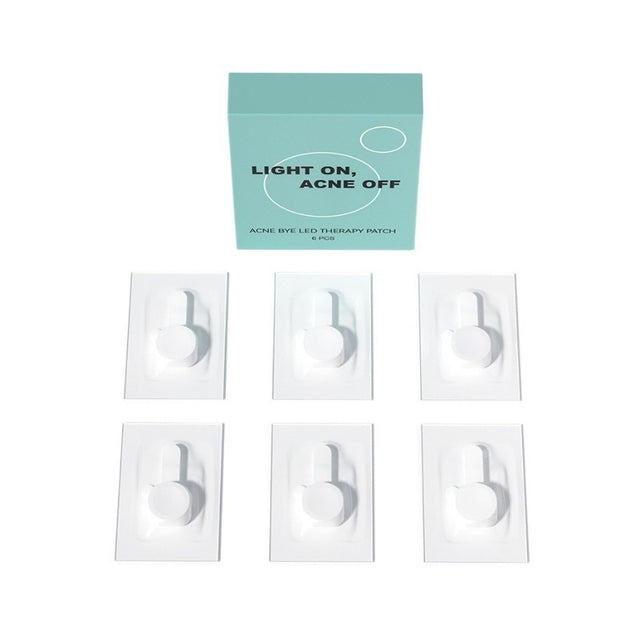 Electronic acne patch with red and blue light buttons acne removal patch with acne print water-based gel acne cleaning patch - V.I.P Digital Presence