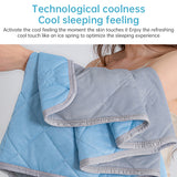 Grade A Cooling Blanket: Soft, breathable, king/queen size, summer lightweight cool comforter. - V.I.P Digital Presence