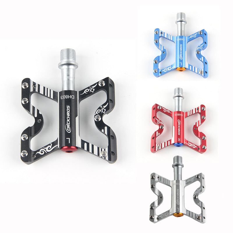 Bicycle Pedal Mountain Bike Road Aluminum Alloy Pedal Three-Bearing Pedal - V.I.P Digital Presence