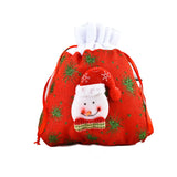 Christmas tote bag gift apple bag Christmas decoration 3D gift bag printed gift bag - V.I.P Digital Presence