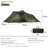 YOUSKY Tunnel Tent Outdoor Camping Supplies Equipment Folding Portable Thickened Camping Family Tent - V.I.P Digital Presence