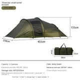 YOUSKY Tunnel Tent Outdoor Camping Supplies Equipment Folding Portable Thickened Camping Family Tent - V.I.P Digital Presence