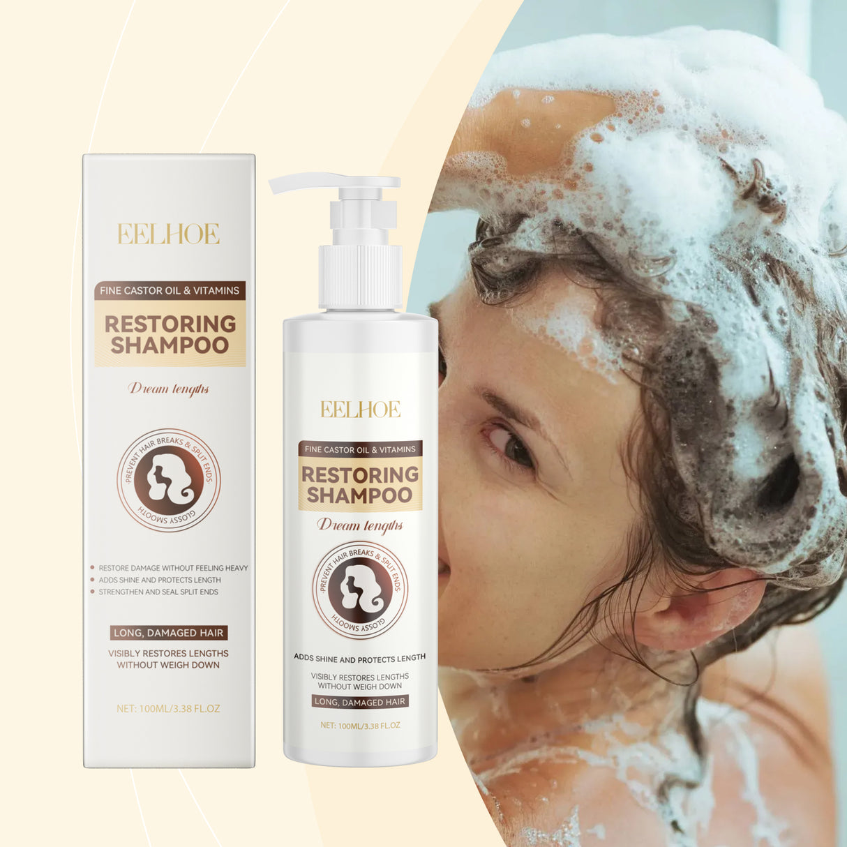 Thermal Protection Repair Shampoo Nourishes And Restores Dry And Irritated Hair Smooth And Glossy Oil Control Shampoo - V.I.P Digital Presence