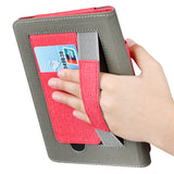 Funda protectora con patrón de tela para Kindle Paper White5 de 6,8 pulgadas y 11.º KPW5. Tarjetero de mano. 