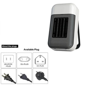 500W Electric Fan Heater Space Heater PTC Fast Heating 110V/220V Office Desktop Portable Electric Heater Radiator Air Heaters - V.I.P Digital Presence