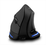 ZELOTES F-35A Vertical Mouse Grip Ergonomic Laptop Desktop Wireless Mouse - V.I.P Digital Presence