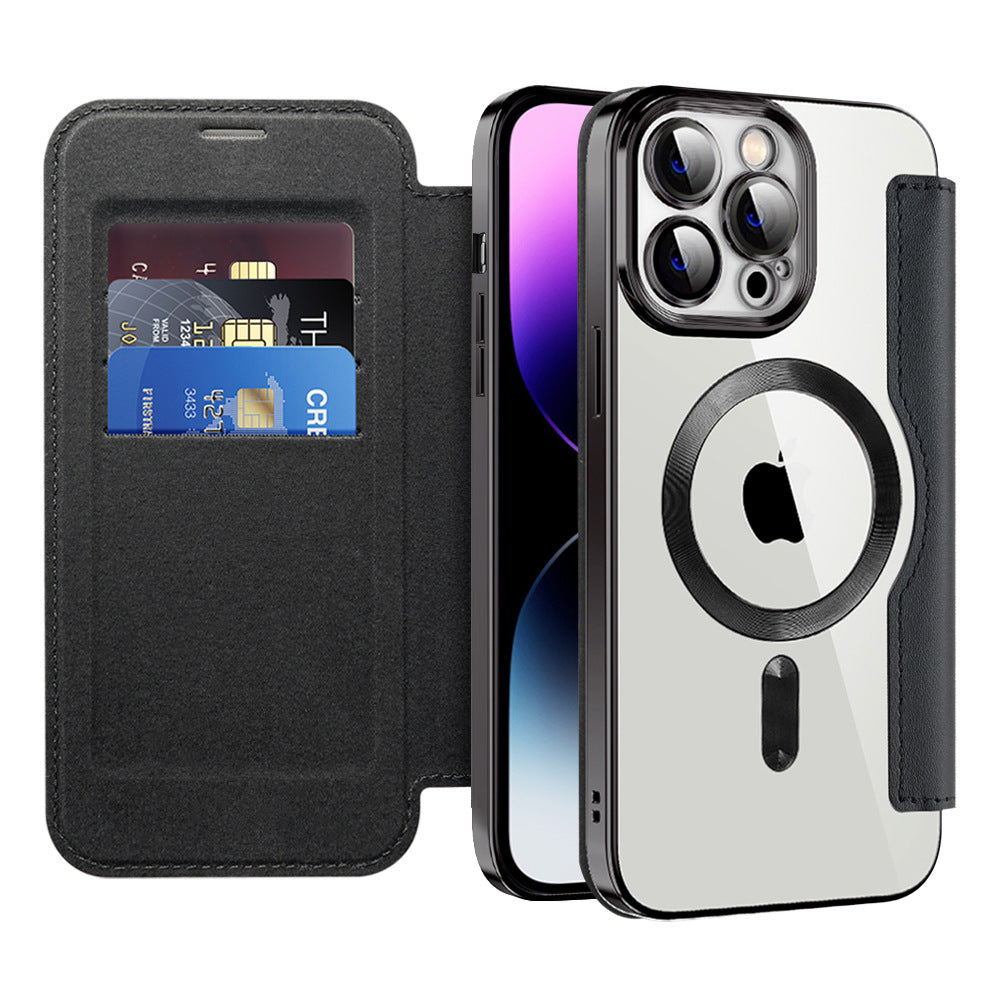 Suitable for iPhone 16 wireless charging phone case Apple 14 protective case plug-in card 13 Pro - V.I.P Digital Presence