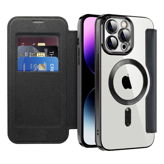 Suitable for iPhone 16 wireless charging phone case Apple 14 protective case plug-in card 13 Pro - V.I.P Digital Presence