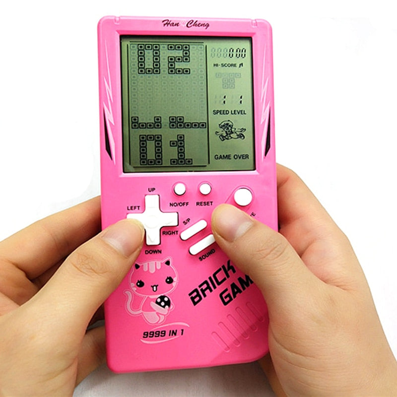 Portable Game Console Tetris Handheld Game Players LCD Screen Electronic Game Toys Pocket Game Console Classic Childhood Gift - V.I.P Digital Presence