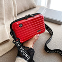 PC hard shell toiletry bag 7-inch shoulder crossbody bag hand storage bag suitcase small bag - V.I.P Digital Presence