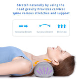Cervical Pillow Reverse Bow Traction Pillow Memory Cotton Pillow Core Pure Cotton Cover Portable Neck Protection Pillow Cervical Pillow - V.I.P Digital Presence