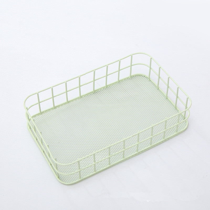 Desktop storage basket cosmetic storage basket home storage - V.I.P Digital Presence