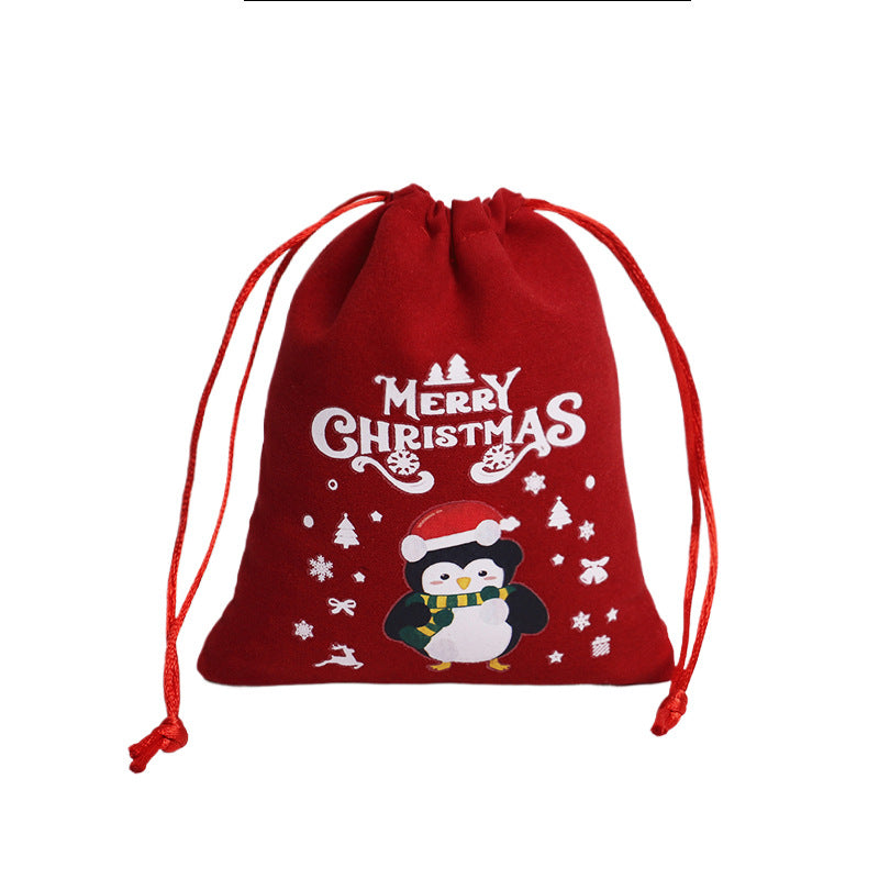 Christmas Gift Velvet/linen Drawstring Bags Bracelet Jewelry Candy Packaging Bags - V.I.P Digital Presence