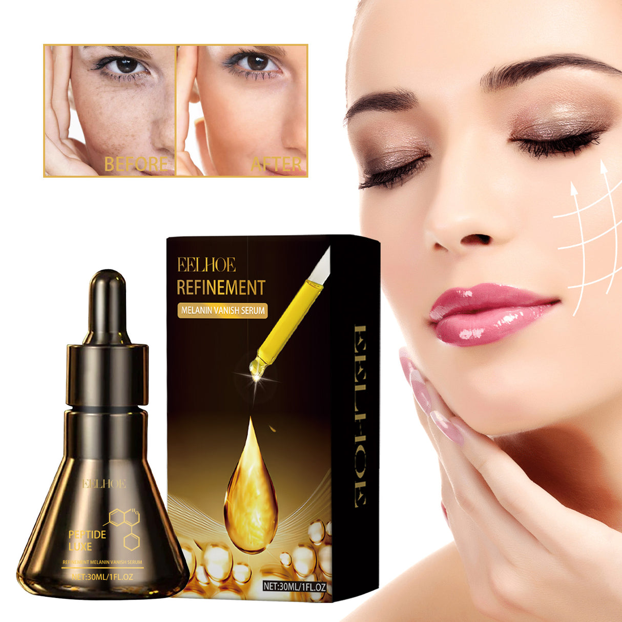 Brightening Serum, Lightening Blemish, Brightening, Moisturizing, Nourishing And Improving Skin Essence - V.I.P Digital Presence