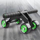 New Design Foldable Abs Plastic Abdominal 4 Wheel Exercise Wheel Abdominal Set Kit Gym Equipment - V.I.P Digital Presence