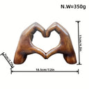 Internet celebrity graffiti, love gesture ornaments, home living rooms, offices, desktop exhibition halls, resin handicrafts, decorative products - V.I.P Digital Presence
