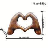 Internet celebrity graffiti, love gesture ornaments, home living rooms, offices, desktop exhibition halls, resin handicrafts, decorative products - V.I.P Digital Presence