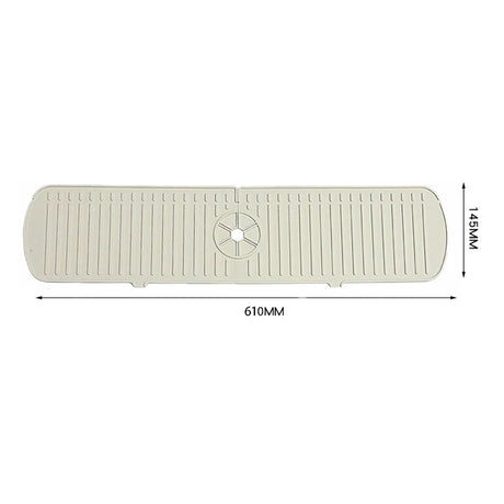 Kitchen Faucet Splash Pad Silicone Sink Faucet Splash Guard Mat Sponge Drain Rack Countertop Protector for Bath Kitchen Gadgets - V.I.P Digital Presence