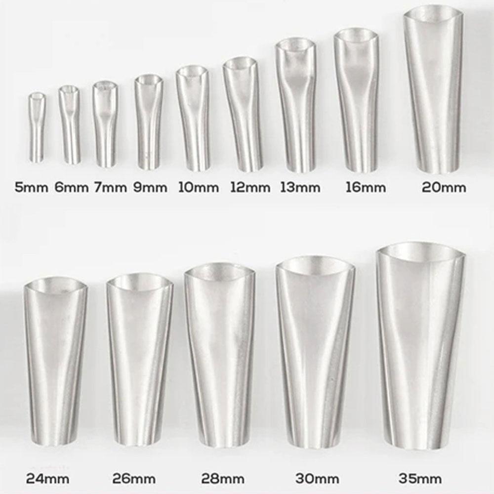 14 PCS Duck Type Glue Nozzle Mighty Caulking Finisher glass glue nozzle stainless steel glue nozzle - V.I.P Digital Presence