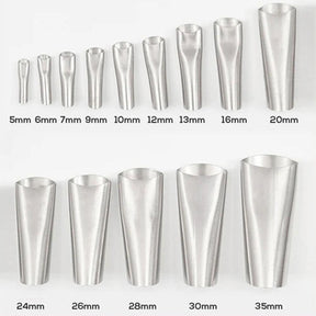 14 PCS Duck Type Glue Nozzle Mighty Caulking Finisher glass glue nozzle stainless steel glue nozzle - V.I.P Digital Presence
