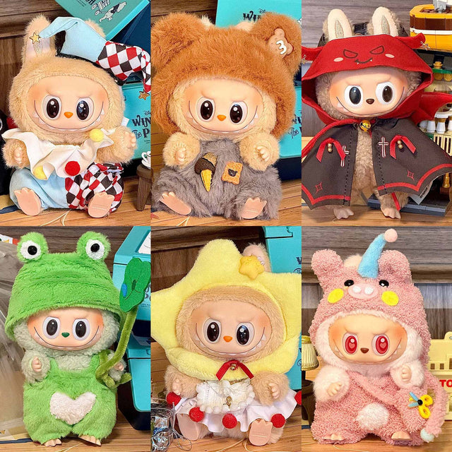 Labubu DIY Party Outfits: Customizing Clothes for Labubu Generation 1 and 2 Blind Box Figures - V.I.P Digital Presence