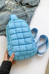 Quilted Nylon Crossbody  Bag - V.I.P Digital Presence