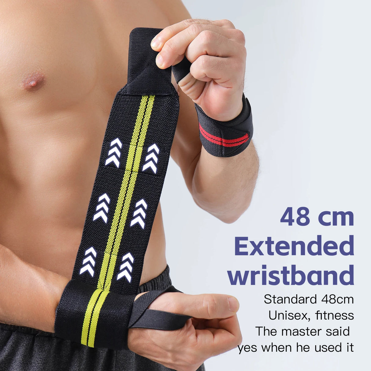Correa de fitness, protector de muñeca, protector de muñeca deportivo, funda para articulaciones, vendaje elástico, banda de potencia