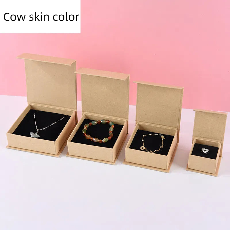 Flip up box jewelry packaging earrings rings necklaces storage gift boxes bracelets earrings paper boxes - V.I.P Digital Presence