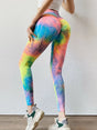 Tie-Dye High Waist Active Leggings - V.I.P Digital Presence
