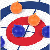 Tabletop Curling Game Set Mini Shuffleboard Fun Board Games for Adults Kids Families Gifts Shuffleboard Curling Accessories