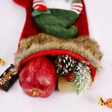 Christmas decoration products, faceless doll plush Christmas socks, creative faceless doll gift socks, elderly socks - V.I.P Digital Presence