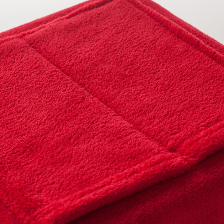 Mantas de bolsillo con capucha de invierno, cálidas y suaves mantas de TV de coral 