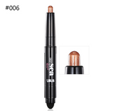 UBUB Eye Pencil Eyeshadow Silkworm Pen Velvet Shimmer Earth Double Color Eye Shadow Cream Glitter Makeup Palette Cosmetics - V.I.P Digital Presence