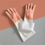 Dishwashing Gloves Durable All-In-One Padded Dishwashing And Clothes Washing Long Thickened Rubber Housework Cleaning Gloves - V.I.P Digital Presence