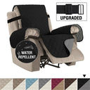 Waterproof Recliner Cover Snap Fixed Pet Dog Kids Sofa Mat Couch Slipcovers For Living Room Dustproof Furniture Protector Covers - V.I.P Digital Presence