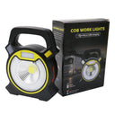 30W COB LED Portable Spotlight Searchlight USB Rechargeable Handheld Work By 18650 Portable Lantern - V.I.P Digital Presence