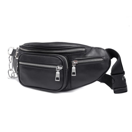 Chain waist bag unisex shoulder messenger bag small bag - V.I.P Digital Presence