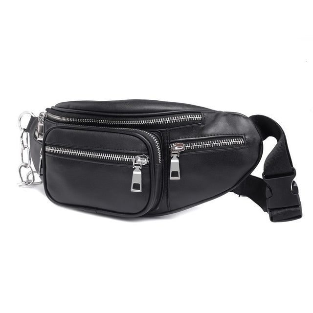 Chain waist bag unisex shoulder messenger bag small bag - V.I.P Digital Presence