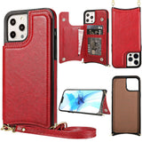 Funda de cuero para teléfono iPhone 14 Crazy Horse Funda para teléfono Apple 13 Creative max skin Funda protectora con tarjeta insertable