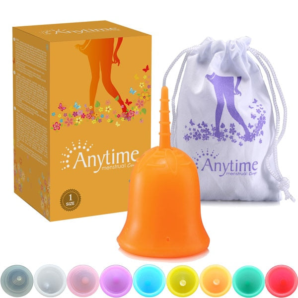 Anytime Feminine Hygiene Lady Cup Menstrual Cup Wholesale Reusable Medical Grade Silicone For Women Menstruation - V.I.P Digital Presence