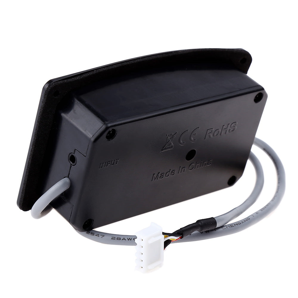 JOYO EQ - Preamplificador de ecualizador digital de 3 bandas con pantalla LCD MP3 y función de sintonización