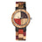 Vintage Wood Pattern Dial Quartz Watch for Men Women Colorful Wooden Bangle Watch Band Stylish Natural Wooden Couple Wristwatch - V.I.P Digital Presence