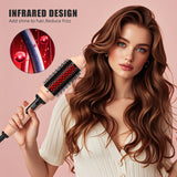 Infrared curling iron multifunctional straightener 2-in-1 straight hair comb curling iron dual-purpose electric heating comb - V.I.P Digital Presence