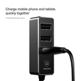 Baseus 4 USB Multi Expander Car Charger 5.5A 4 Port Fast Car Charger Adapter - V.I.P Digital Presence