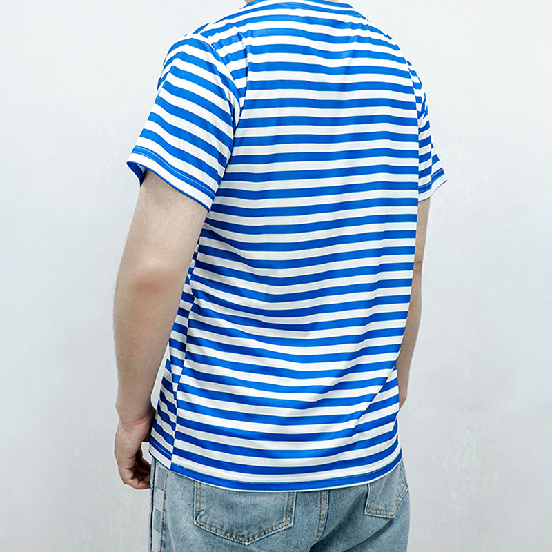 Russian Paratrooper Short-Sleeved Breton Shirt (Unisex) – Quick-Dry, Breathable, Sweat-Wicking - V.I.P Digital Presence