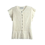 Spring New  Style Round Neck Solid Color Women's Unique Design Knitwear - V.I.P Digital Presence