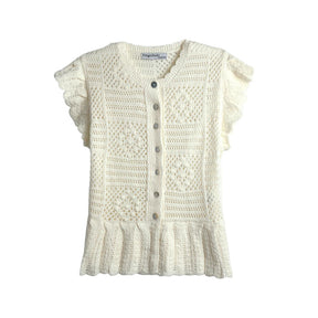 Spring New  Style Round Neck Solid Color Women's Unique Design Knitwear - V.I.P Digital Presence