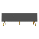 Modern Shoe Storage Bench with Hidden Storage and Upholstered Cushions for Bedside, Living Room and Entryway (Gray) - V.I.P Digital Presence