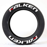New Connected Car Tire Stickers, Tire Letter Stickers, English Letter 3D Stereoscopic Stickers - V.I.P Digital Presence